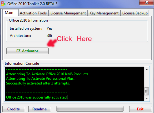 microsoft office 2010 activator key